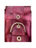Adams 100% Leather Solid Red Shoulder Bag One size - photo 12