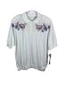 Season Ticket White Short Sleeve Blouse Size 2X - photo 1
