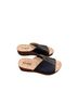 Alegria 100% Leather Black Wedges Size 9 - photo 4