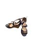 Marc Fisher Solid Green Gold Wedges Size 9 1/2 - photo 3