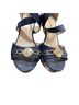 Marc Fisher Solid Green Gold Wedges Size 9 1/2 - photo 8