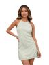 Lulus 100% Polyester 5% Spandex Floral Green Casual Dress Size S - photo 1