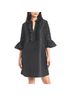 Figue 100% Polyester Black Casual Dress Size S - photo 3