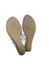 Laura Scott Solid White Silver Sandals Size 9 1/2 - photo 7