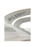 Laura Scott Solid White Silver Sandals Size 9 1/2 - photo 3