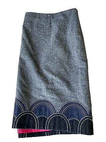 Boden A-Line scalloped hem  Casual Skirt (view 2)