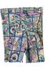 Oceanus Print Purple Green Jumpsuit Size S - photo 2