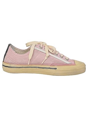 Golden Goose Golden Goose V-Star LTD Sneakers in Pink Suede  (view 1)
