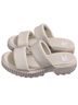 Sorel 100% Leather Solid White Sandals Size EU 39 1/2 - photo 3