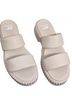 Sorel 100% Leather Solid White Sandals Size EU 39 1/2 - photo 8
