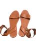 Madewell 100% Leather Solid Brown Sandals Size 10 - photo 3