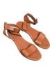 Madewell 100% Leather Solid Brown Sandals Size 10 - photo 1