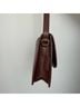 Coach 100% Leather Brown Shoulder Bag One size - photo 3
