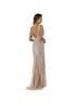 Lara Silver Ivory Cocktail Dress Size 8 - photo 2