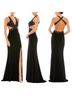 Mac Duggal 100% Polyester Floral Black Cocktail Dress Size 12 - photo 7