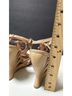 Donald J Pliner 100% Leather Solid Tan Wedges Size 6 - photo 5