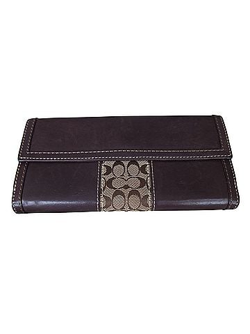 Coach Hampton Signature C Stripe Bifold Leather Wallet (view 2)