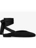Michael Kors Collection 100% Suede Black Flats Size EU 38 - photo 4