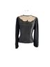 Alice Stuart Black Long Sleeve Blouse Size S - photo 1