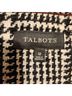 Talbots 49% Wool 36% Polyester 13% Acrylic 100% Polyester Houndstooth Black White Blazer Size 12 - photo 3