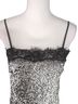 Gianni Bini 100% Polyester Silver Black Casual Dress Size 0X - photo 4
