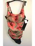Miraclesuit Floral Multi Color One Piece Swimsuit Size 16 - photo 3