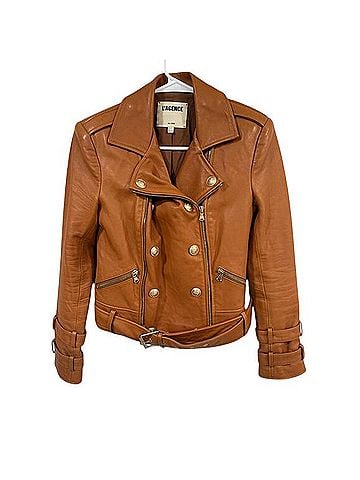 L'Agence x Bert Stern Billie Leather Jacket (view 2)