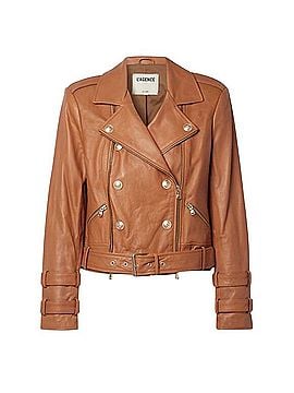 L'Agence x Bert Stern Billie Leather Jacket (view 1)
