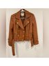 L'Agence x Bert Stern 100% Lambskin Brown Leather Jacket Size XS - photo 5
