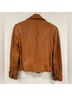 L'Agence x Bert Stern 100% Lambskin Brown Leather Jacket Size XS - photo 3