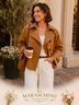 Gap Solid Tan Trenchcoat Size XXL (tall) - photo 6