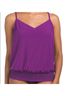 Magicsuit Solid Purple Black Two Piece Swimsuit Size 22 - photo 3