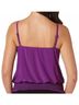 Magicsuit Solid Purple Black Two Piece Swimsuit Size 22 - photo 4
