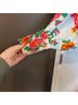 Rhode Floral White Red Green Casual Dress Size XS - photo 6