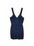 Ramy Brook 100% Polyester Plaid Blue Cocktail Dress Size 2 - photo 2