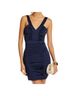 Ramy Brook 100% Polyester Plaid Blue Cocktail Dress Size 2 - photo 1