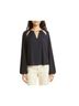 Ramy Brook Black Long Sleeve T-Shirt Size XS - photo 1