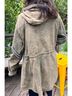 Free People 100% Cotton Green Jacket Size L - photo 5