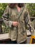 Free People 100% Cotton Green Jacket Size L - photo 7
