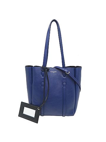 Balenciaga Balenciaga Everyday Women's Tote Bag 489813 Leather Blue (view 1)