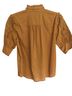 J.Crew 100% Cotton 100% Cotton Brown Short Sleeve Blouse Size XXS - photo 2