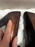 Stuart Weitzman 100% Patent Leather Brown Heels Size 8 1/2 - photo 5