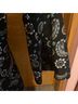 The Pyramid Collection Floral Black White Casual Dress Size L - photo 5