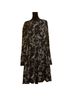 The Pyramid Collection Floral Black White Casual Dress Size L - photo 1