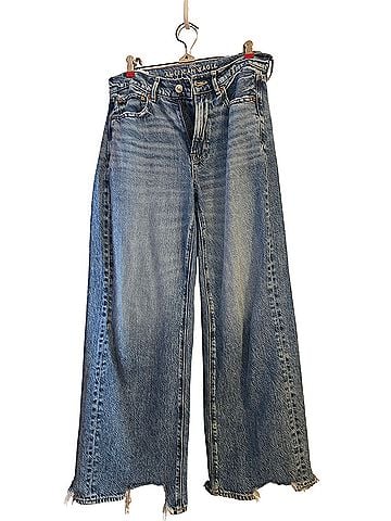 American Eagle Outfitters baggy super high waisted Jeans (view 1)