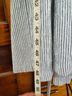 Max Studio 100% Cotton Stripes Blue White Casual Dress Size L - photo 8