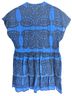 Zara 100% Polyester Floral Blue Casual Dress Size S - photo 2