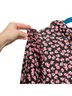 Sandy Liang x Target Floral Pink Black Pullover Hoodie Size M - photo 5
