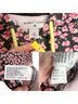 Sandy Liang x Target Floral Pink Black Pullover Hoodie Size M - photo 3
