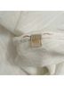 Vanessa Bruno Solid Stripes White Short Sleeve Blouse Size M - photo 4